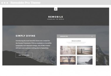 Genesis webdesign Remobile Pro Theme