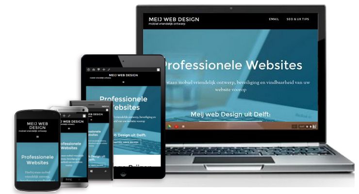 responsief ontwerp bij Meij web Design