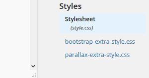 New CSS file in WordPress Editor