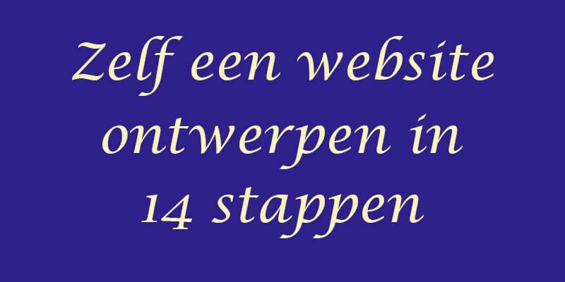 14 tips voor een nieuw website ontwerp