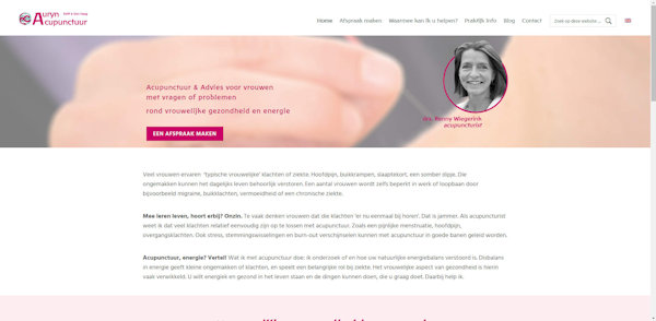 website auryn acupunctuur aangepast door meij webdesign