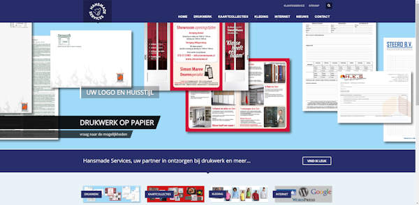 website hansmadeservice aangepast door meij webdesign