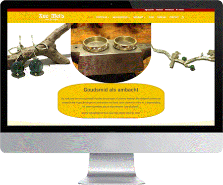 website xuemei gemaakt door meij webdesign