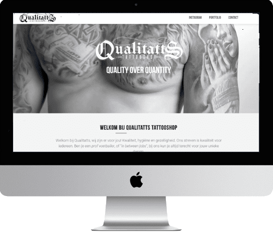 website qualitatts gemaakt door meij webdesign