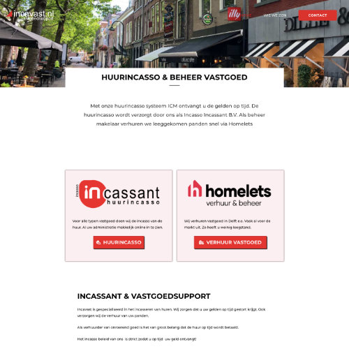 meij webdesign portfolio incavast