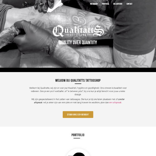 Meij Webdesign portfolio Qualitatts