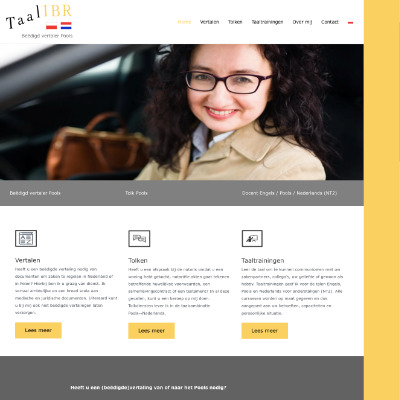 portfolio business website taalibr