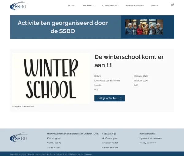 Webwinkel voorbeeld met wordpress