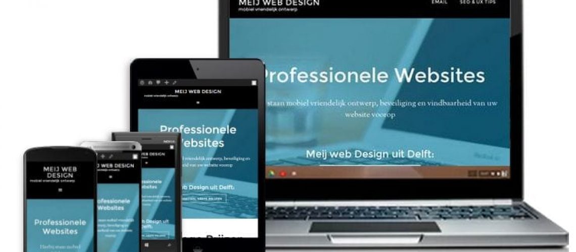 responsief web ontwerp bij Meij Design & Survey